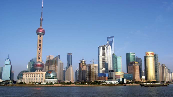 Shanghais Skyline Foto © Eric Faller - flickr.com